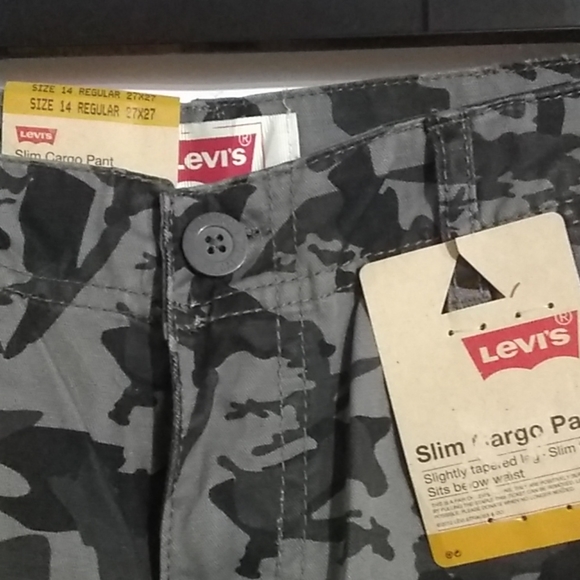 Levi's 511 Slim Cargo Pant Size 14 27x27 NWT - Picture 2 of 6
